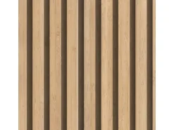 Grosfillex Wandverkleidung Element 3D Optik Linio 260 cm x 37,5 cm Bamboo