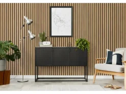 Grosfillex Wandverkleidung Element 3D Optik Linio 260 cm x 37,5 cm Bamboo