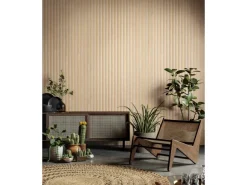 Grosfillex Wandverkleidung Element 3D Optik Linio 260 cm x 37,5 cm Ash Light