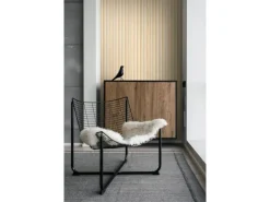 Grosfillex Wandverkleidung Element 3D Optik Linio 260 cm x 37,5 cm Ash Light