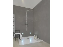 Grosfillex Wandverkleidung Element Compact Beton Grau 120 x 37,5 cm