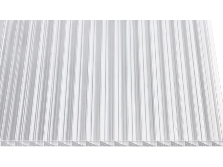Gutta Hohlkammerplatte 4,5 mm transparent 200 cm x 105 cm