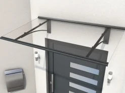 Gutta Pultvordach PT/GR Anthrazit 160 cm x 90 cm x 27 cm