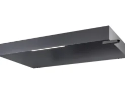 Gutta Rechteckvordach BS PLUS Anthrazit 160 x 90 cm Wasserspeier Rechts