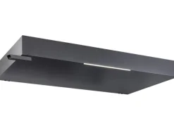 Gutta Rechteckvordach BS PLUS Anthrazit 160 x 90 cm Wasserspeier Links