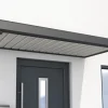 Gutta Rechteckvordach NM Aluminium Anthrazit 200 cm x 90 cm