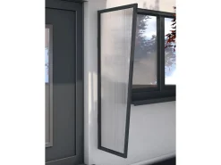 Gutta Seitenblende für B2 PC Klar Anthrazit 175 cm x 60 cm x 45 cm