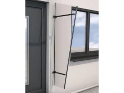 Gutta Seitenblende für PT/GR Anthrazit 185 cm x 60 cm x 30 cm