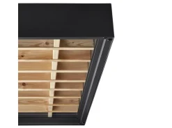 Gutta Vordach BS Timber-Line Echtholz Acrylglas rechteckig 160 cm