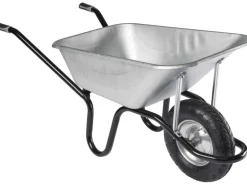 Haemmerlin Einrad-Schubkarre 120 l Muldenvolumen 200 kg Traglast verzinkt