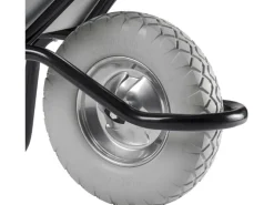 Haemmerlin Einrad-Schubkarre 120 l Muldenvolumen 250 kg Traglast Verzinkt