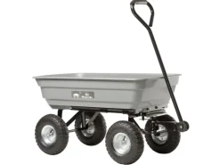 Haemmerlin Gartenwagen mit Kipper 4 x 4 Grau