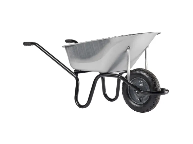 Haemmerlin Schubkarre Aktiv Premium 110 l Luftrad Verzinkt