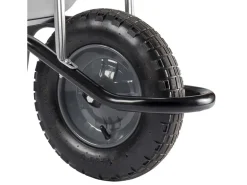 Haemmerlin Schubkarre Aktiv Premium 110 l Luftrad Verzinkt