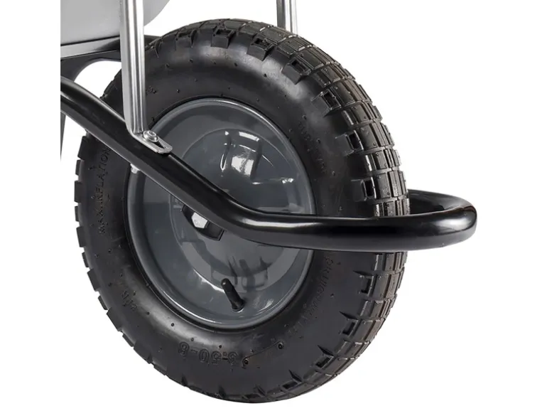 Haemmerlin Schubkarre Aktiv Premium 110 l Luftrad Verzinkt