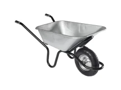 Haemmerlin Schubkarre Bau Plus 120 l Luftrad Verzinkt