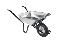 Haemmerlin Schubkarre Bau Plus 100 l Luftrad Verzinkt