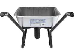 Haemmerlin Schubkarre Bau Plus 100 l Luftrad Verzinkt
