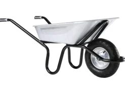 Haemmerlin Schubkarre Bau Plus 100 l Luftrad Verzinkt