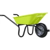 Haemmerlin Schubkarre Sunny 100 l Anisgrün Kunststoffmulde Luftrad