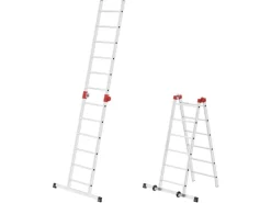 Hailo Alu-Multifunktionsgerüst G60 Aluminium 324 cm x 170 cm x 120 cm