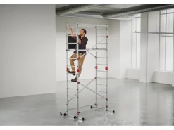 Hailo Alu-Multifunktionsgerüst G60 Aluminium 324 cm x 170 cm x 120 cm