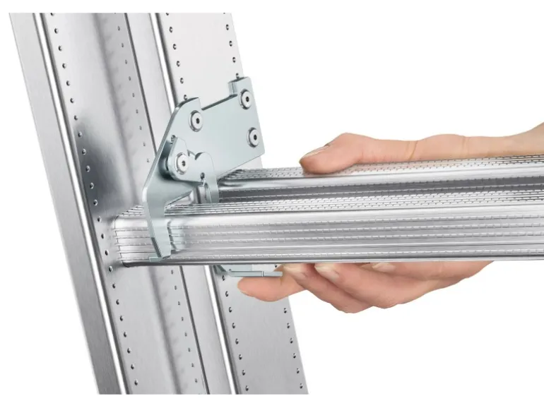 Hailo Alu-Schiebeleiter S80 ProfiStep Duo 409 cm x 85 cm x 109 cm Aluminium