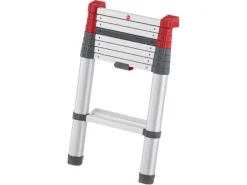 Hailo Alu-Teleskopleiter T100 FlexLine 265 cm x 46 cm x 100 cm Aluminium