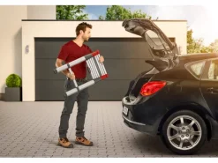 Hailo Alu-Teleskopleiter T100 FlexLine 265 cm x 46 cm x 100 cm Aluminium