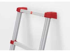 Hailo Alu-Teleskopleiter T100 FlexLine 265 cm x 46 cm x 100 cm Aluminium