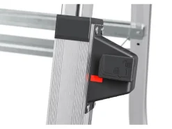 Hailo Alu-Teleskop-Stehleiter TL100 TopLine 173 cm x 52 cm x 101 cm Aluminium