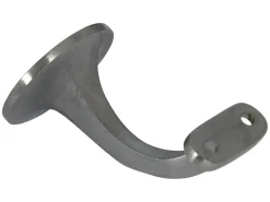 Handlaufkonsole Messing-Chrom Matt 2 Stück