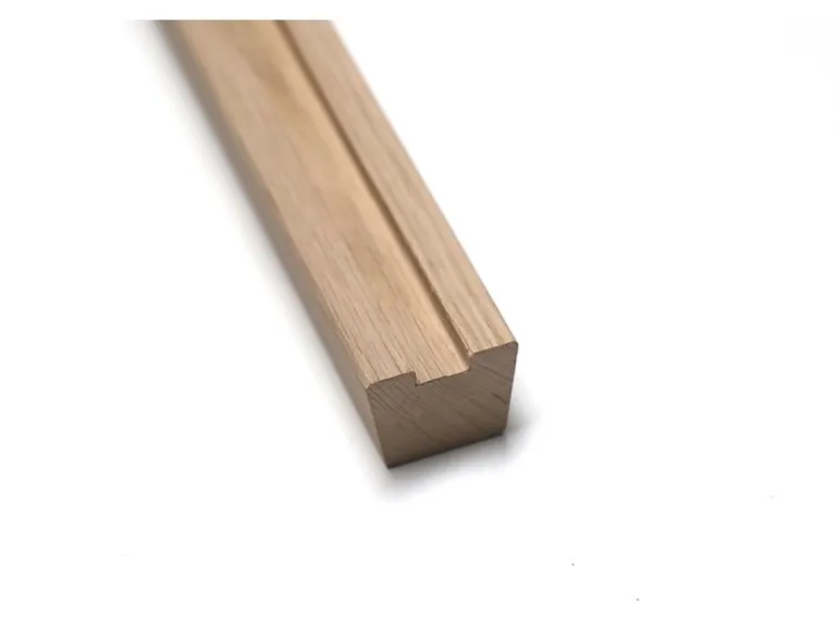 Handlaufset komplett Eiche ummantelt