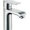 Hansgrohe Einhebel-Waschtischmischer Metris 110 ohne Ablaufgarnitur Chrom