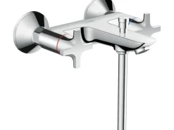 Hansgrohe 2-Griff Wannenarmatur Logis Classic Aufputz Chrom