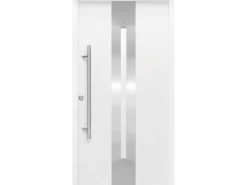 Haustür Thermospace Dublin Prime 100 cm x 210 cm Weiß Anschlag L