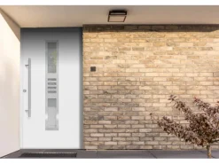 Haustür Thermospace Köln Prime 100 cm x 210 cm Weiß Anschlag L