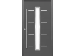 Haustür Thermospace Milano Prime 110 cm x 210 cm Anthrazit Anschlag L