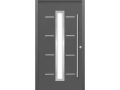 Haustür Thermospace Milano Prime 110 cm x 210 cm Anthrazit Anschlag R