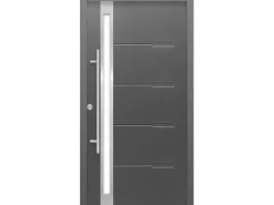 Haustür Thermospace Neapel Prime 110 cm x 210 cm Anthrazit Anschlag L