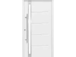 Haustür Thermospace Neapel Prime 110 cm x 210 cm Weiß Anschlag L