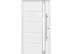Haustür Thermospace Neapel Prime 110 cm x 210 cm Weiß Anschlag R