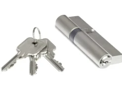 Haustür Thermospace Neapel Prime 100 cm x 210 cm Grau Anschlag L