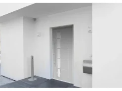 Haustür Thermospace Paris Prime 100 cm x 210 cm Grau Anschlag L