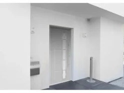 Haustür Thermospace Paris Prime 110 cm x 210 cm Grau Anschlag R