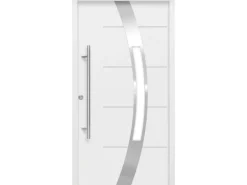 Haustür Thermospace Prag Prime 110 cm x 210 cm Weiß Anschlag L