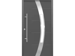 Haustür Thermospace Prag Prime 100 cm x 210 cm Anthrazit Anschlag L