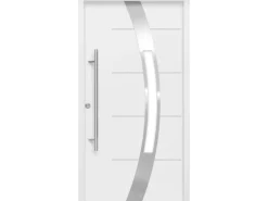 Haustür Thermospace Prag Prime 100 cm x 210 cm Weiß Anschlag L