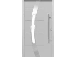 Haustür Thermospace Prag Prime 110 cm x 210 cm Grau Anschlag R