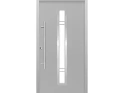 Haustür ThermoSpace Prime Palermo 100 cm x 210 cm Grau Anschlag L